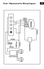 Предварительный просмотр 16 страницы Verona Under Cabinet Series User Manual