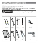 Preview for 4 page of Verona VDFSGE365 Series Installation Instructions Manual