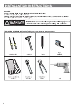 Предварительный просмотр 4 страницы Verona VDFSIE365 Series Installation Instructions Manual