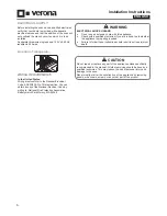 Предварительный просмотр 6 страницы Verona VEBIEM241SS Installation Instructions Manual