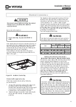 Предварительный просмотр 9 страницы Verona VECTEM304 Installation Manual