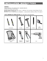 Предварительный просмотр 3 страницы Verona VEFSEE 244 P Series Installation Instructions Manual