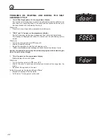 Preview for 22 page of Verona VEFSEE 304 P SERIES User Operating Instructions Manual