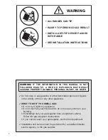 Preview for 2 page of Verona VEFSGE 365 ND User Operating Instructions Manual