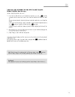 Preview for 11 page of Verona VEFSGE 365 ND User Operating Instructions Manual