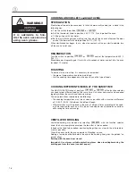 Preview for 16 page of Verona VEFSGE 365 ND User Operating Instructions Manual