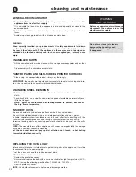 Предварительный просмотр 22 страницы Verona VEFSGE 365 ND User Operating Instructions Manual