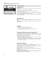 Preview for 16 page of Verona VEFSGE 365 User Operating Instructions Manual