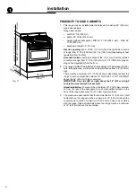 Preview for 6 page of Verona VEFSGE304P Installation Instructions Manual