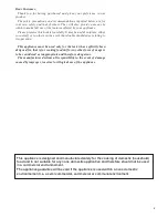 Preview for 3 page of Verona VEFSGE486DGP series User Operating Instructions Manual