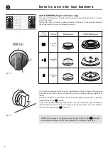 Предварительный просмотр 8 страницы Verona VEFSGE486DGP Sreis User Operating Instructions Manual