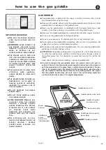 Предварительный просмотр 13 страницы Verona VEFSGE486DGP Sreis User Operating Instructions Manual