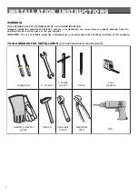 Preview for 4 page of Verona VEFSGG 244 Installation Instructions Manual