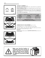 Preview for 12 page of Verona VEFSGG 365 ND Series User Operating Instructions Manual