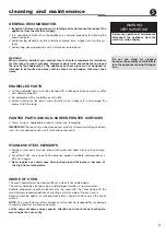 Preview for 21 page of Verona VEFSGG 365 User Operating Instructions Manual