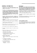 Preview for 9 page of Verona VEGCT212F SERIES User Operating Instructions Manual