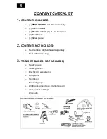 Preview for 5 page of Verona VEHOOD3610 User Manual