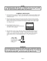 Preview for 12 page of versa climber 108 ALX Operational Manual