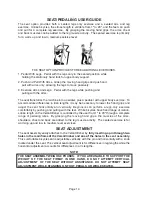 Preview for 22 page of versa climber 108 ALX Operational Manual