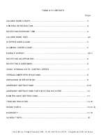 Preview for 2 page of versa climber VC 108 CM Operation Manual