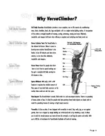 Предварительный просмотр 3 страницы versa climber VC 108 SRM Operational Manual