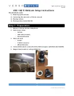 Preview for 1 page of VersaBuilt VBX -160 Yi Setup Instructions