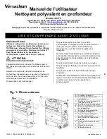 Preview for 8 page of Versaclean 108779 User Manual