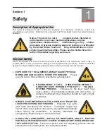 Preview for 9 page of VersaLASER VLS3.60 Safety, Installation, Operation And Maintenance Instructions