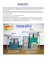 Предварительный просмотр 1 страницы Versalift 24 Manual