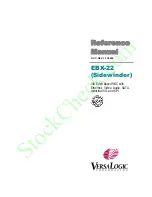 VersaLogic EBX-22 Reference Manual preview