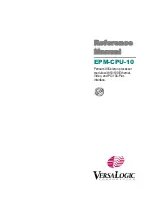 VersaLogic EPM-CPU-10 Reference Manual preview