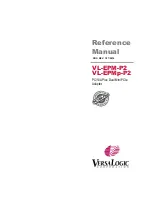 Предварительный просмотр 1 страницы VersaLogic VL-EPM-P2 Reference Manual