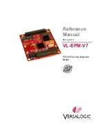 Preview for 1 page of VersaLogic VL-EPM-V7 Reference Manual