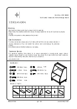 Preview for 1 page of Versanora VNF-00003 Quick Start Manual