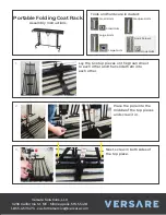 Предварительный просмотр 1 страницы VERSARE 4020001 Assembly Instructions