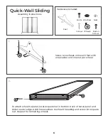 Предварительный просмотр 7 страницы VERSARE Quick-Wall Folding Assembly Instructions Manual