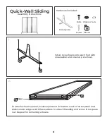 Предварительный просмотр 9 страницы VERSARE Quick-Wall Folding Assembly Instructions Manual