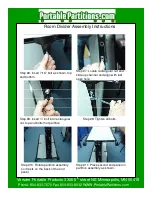 Preview for 2 page of VERSARE Room Divider Assembly Instructions