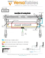 Предварительный просмотр 11 страницы VersaTables FB 48 Assembly Instructions Manual