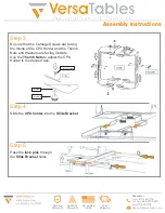 Предварительный просмотр 3 страницы VersaTables PowerLift PLCPUH Assembly Instructions