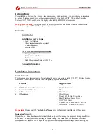 Preview for 2 page of Versatile VC1727C/R8 User Instructions