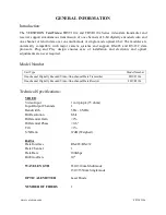 Preview for 4 page of Versitron VersiVision FDVR110x User Manual