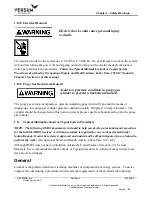 Preview for 35 page of Versum Materials GASGUARD Source System TE11 Installation, Operation & Maintenance Manual