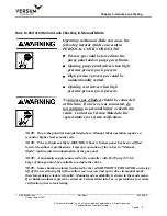 Preview for 116 page of Versum Materials GASGUARD Source System TE11 Installation, Operation & Maintenance Manual