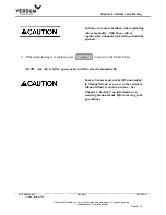 Предварительный просмотр 118 страницы Versum Materials GASGUARD Source System TE11 Installation, Operation & Maintenance Manual