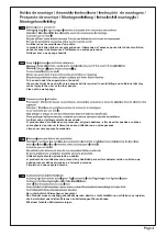 Предварительный просмотр 2 страницы VERTBAUDET 62003-2727 Assembly Instructions Manual