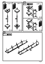 Предварительный просмотр 6 страницы VERTBAUDET 70501-0117 Assembly Instructions Manual