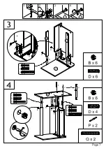 Предварительный просмотр 7 страницы VERTBAUDET 70501-1465 Assembly Instructions Manual