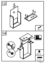 Предварительный просмотр 12 страницы VERTBAUDET 70501-1465 Assembly Instructions Manual