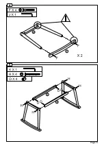 Предварительный просмотр 11 страницы VERTBAUDET CONFETTI 010855 Assembly Instructions Manual